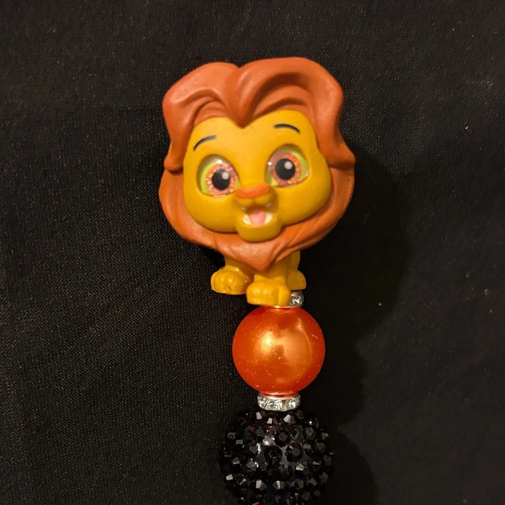 Handmade Disney Doorable Simba Pen